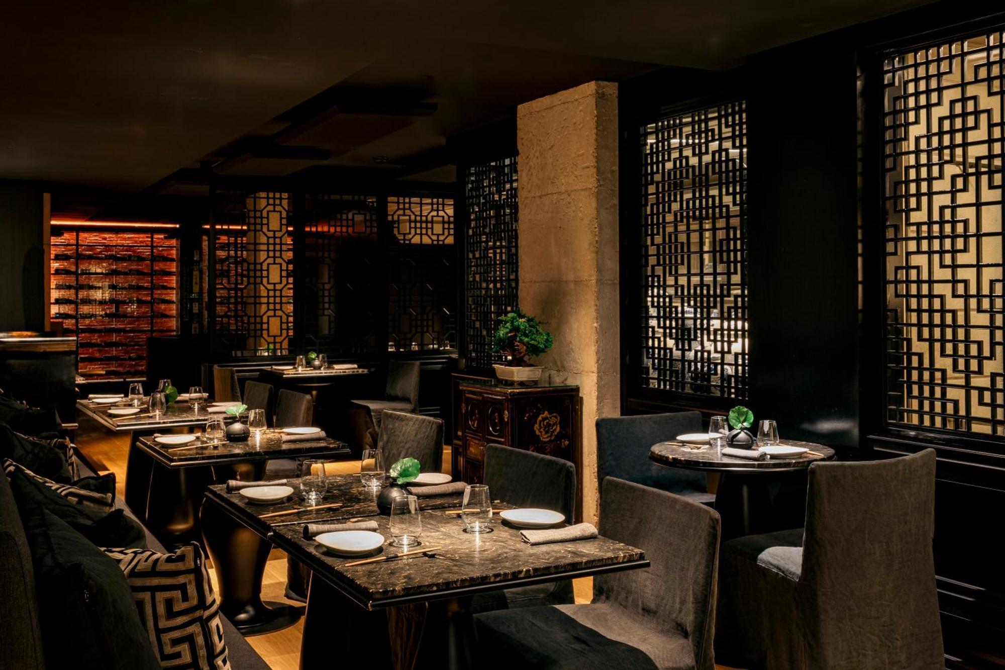 Claris Hotel & Spa Gl, A Small Luxury Hotel Of The World Barcelona Exteriér fotografie Interior of the restaurant