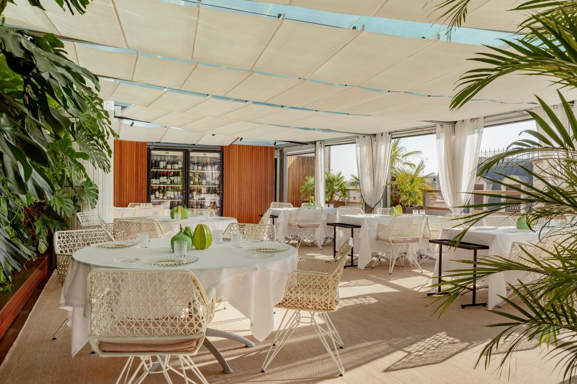 Claris Hotel & Spa Gl, A Small Luxury Hotel Of The World Barcelona Exteriér fotografie Restaurant