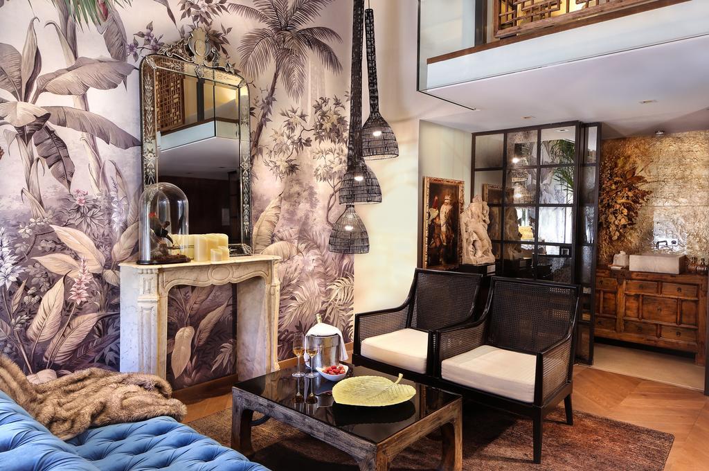 Claris Hotel & Spa Gl, A Small Luxury Hotel Of The World Barcelona Exteriér fotografie Interior of a house